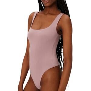 Parade One Piece Swim Suite Light Weight Nude Mauve Size 2xl NWOT